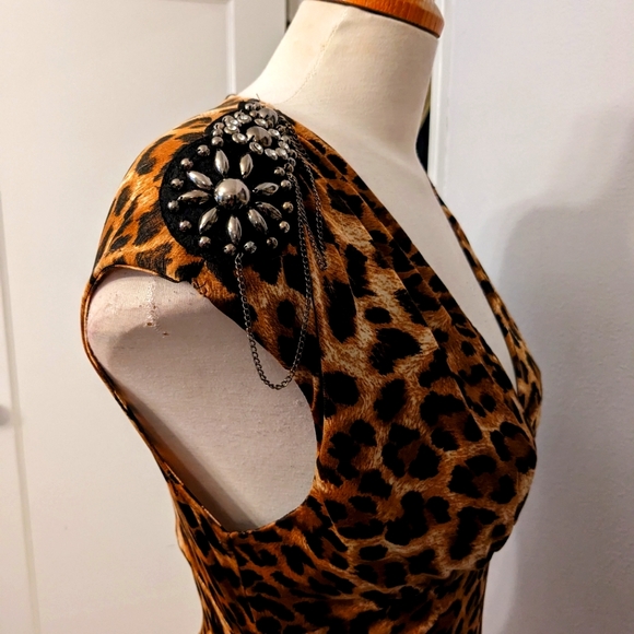 Leopard print dress - Picture 3 of 5